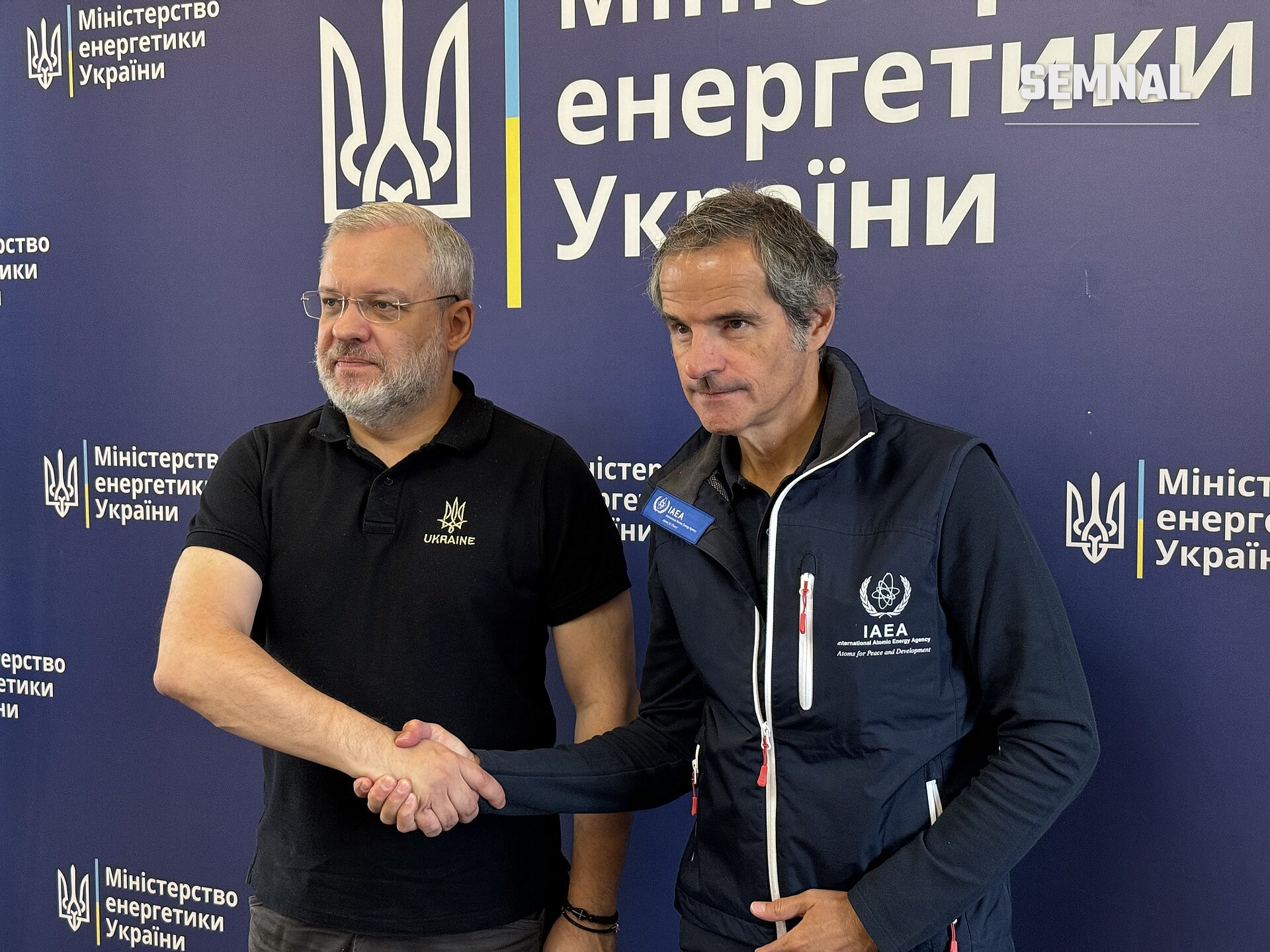 Rafael Grossi, directorul general al AIEA, la o întâlnire oficială