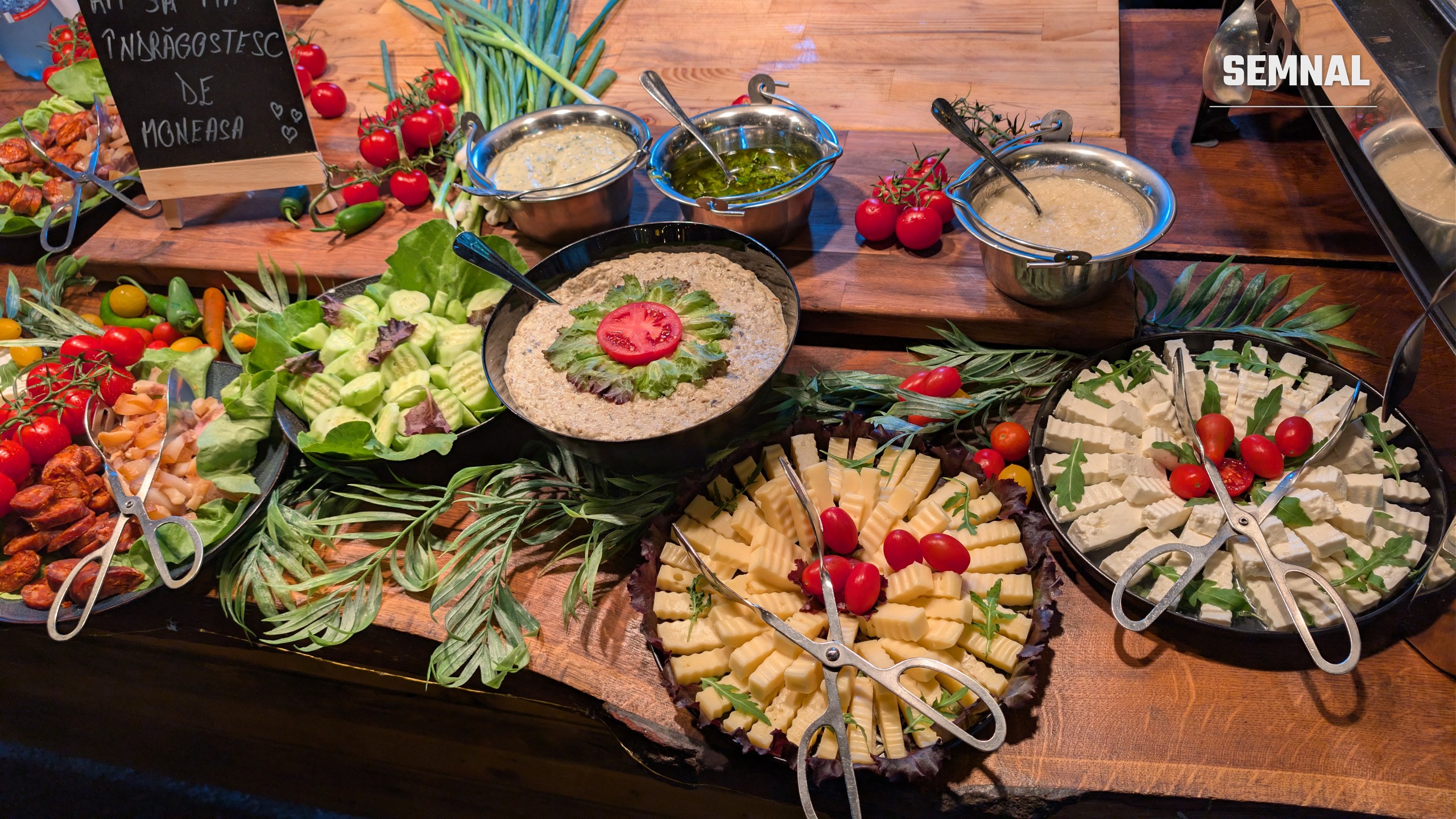 Welcome Buffet, vineri seara, la deschiderea weekendului gastronomic