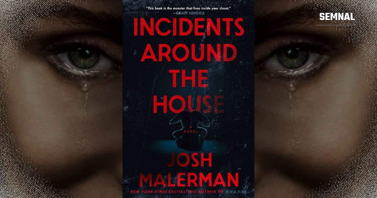 Coperta romanului „Incidents Around the House” de Josh Malerman, care stă la baza filmului „Other Mommy”