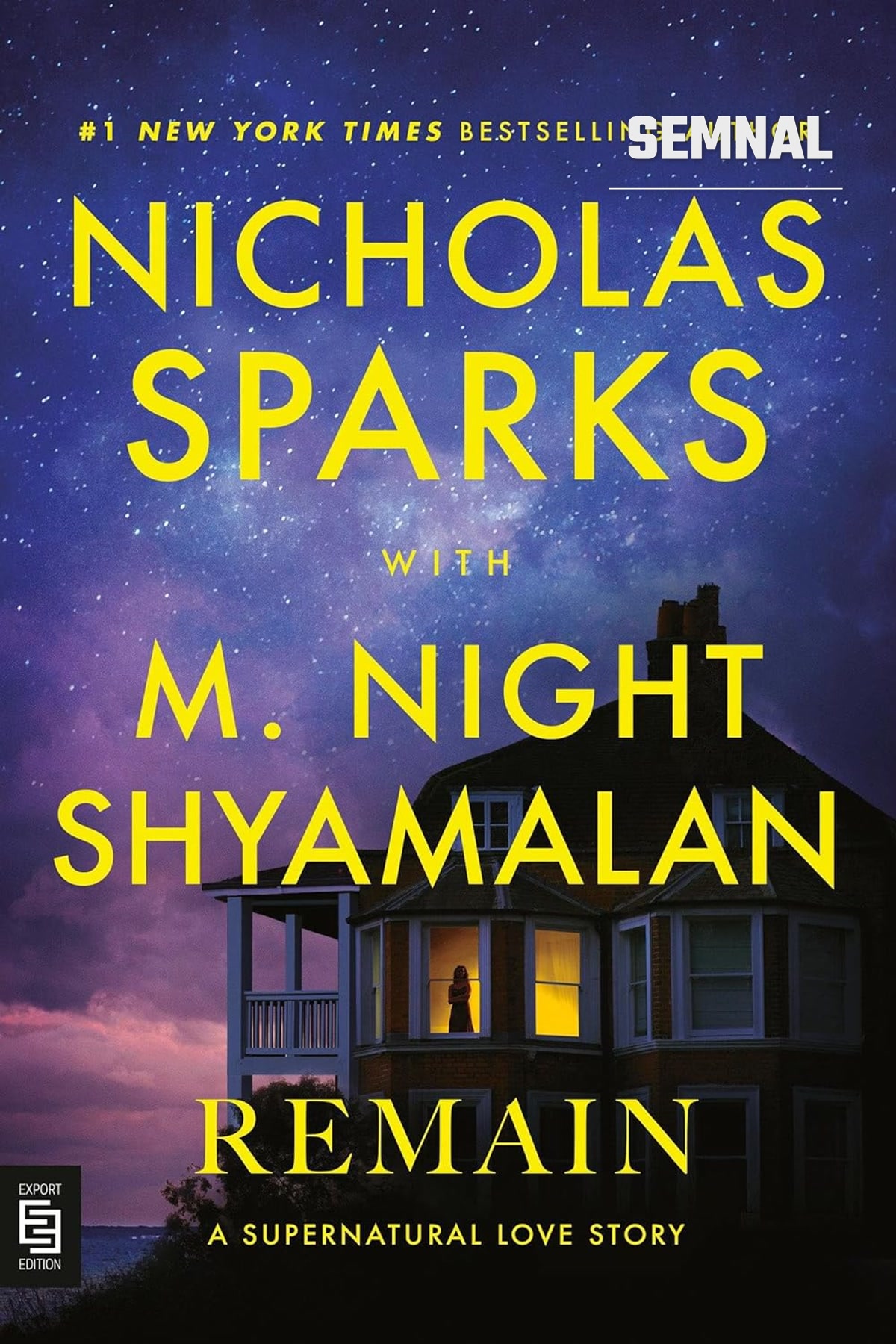 Coperta romanului „Remain” de Nicholas Sparks și M. Night Shyamalan