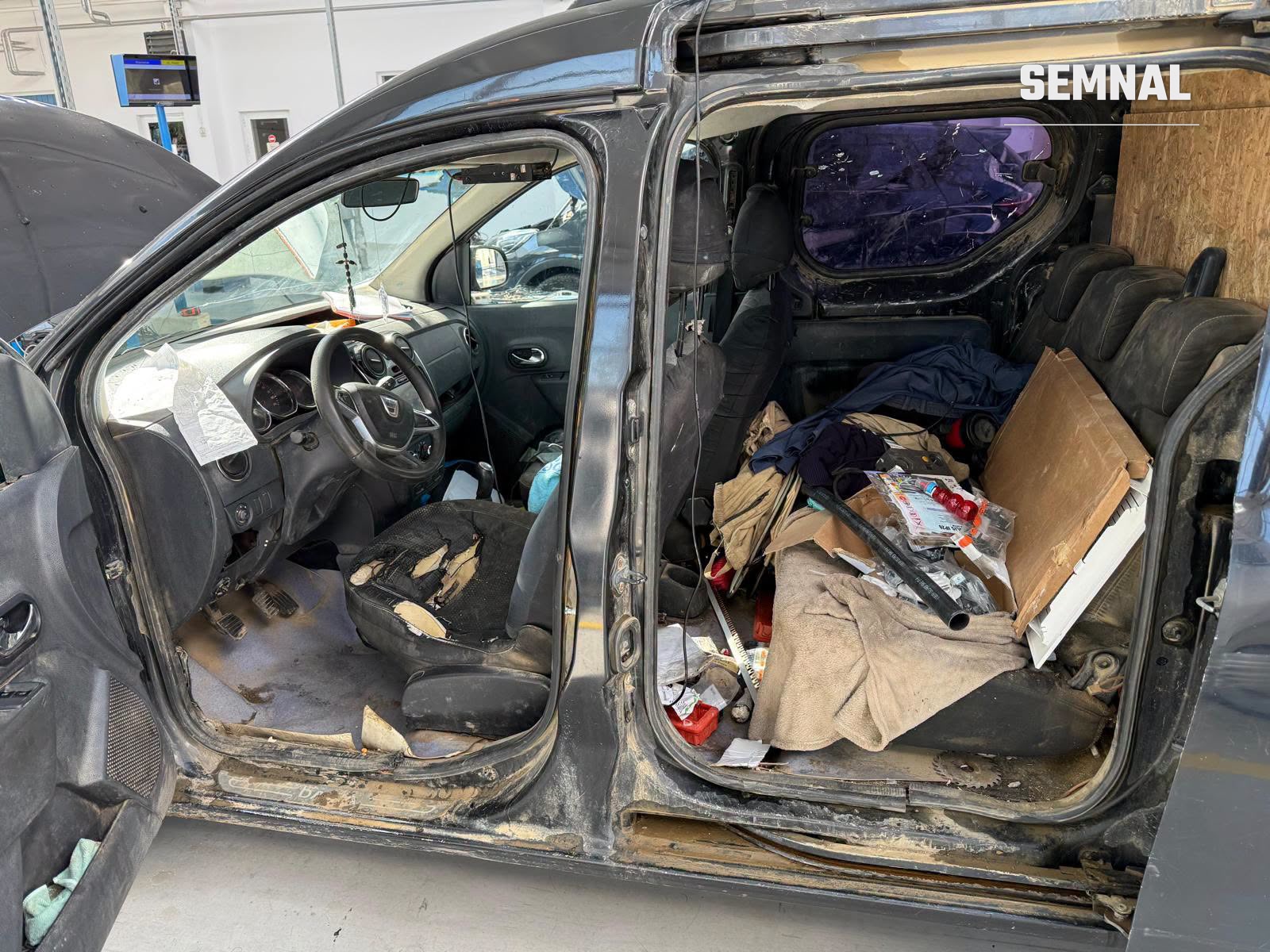 Dacia Dokker verificată la RAR Botoșani