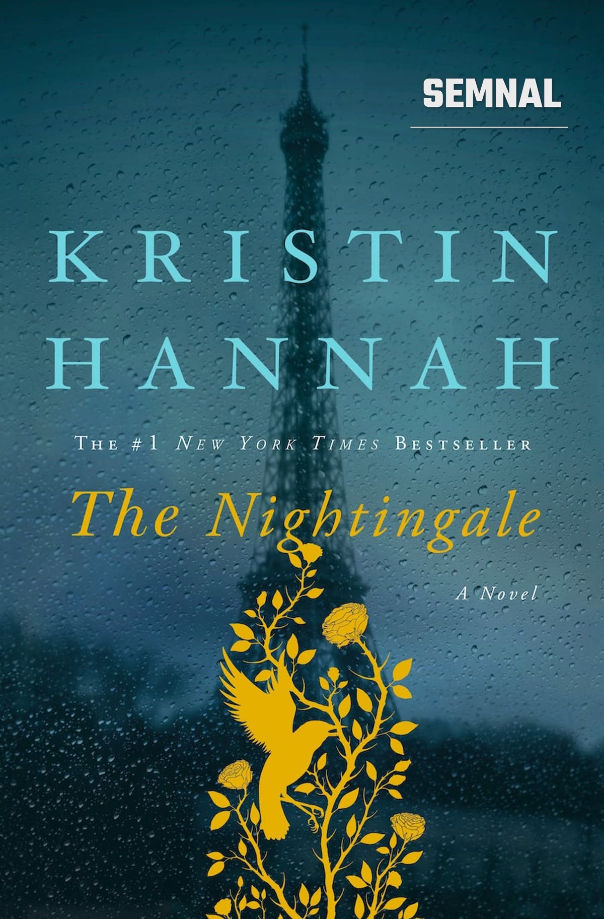 Coperta romanului „The Nightingale” de Kristin Hannah