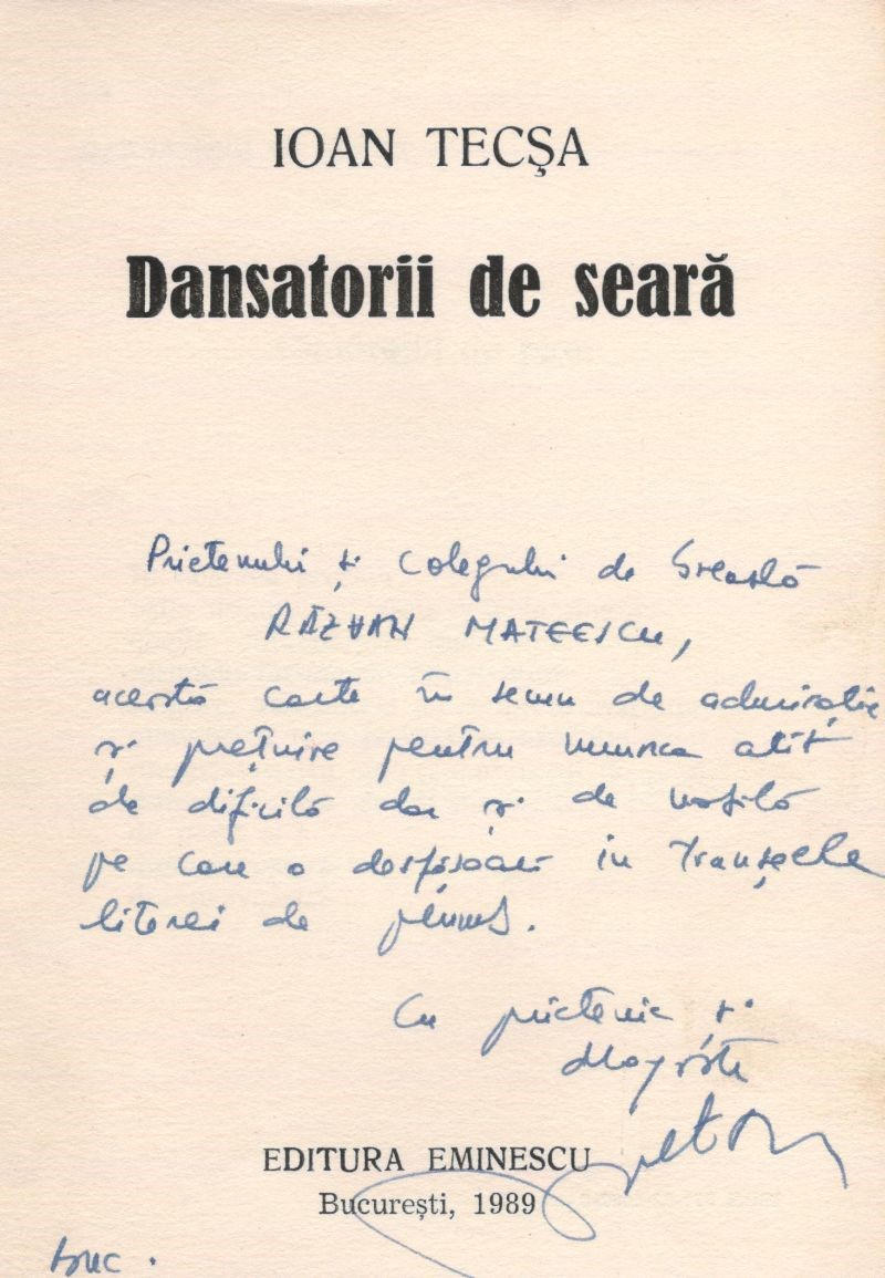 Literatura cu epoleți: colonelul Ioan Tecșa