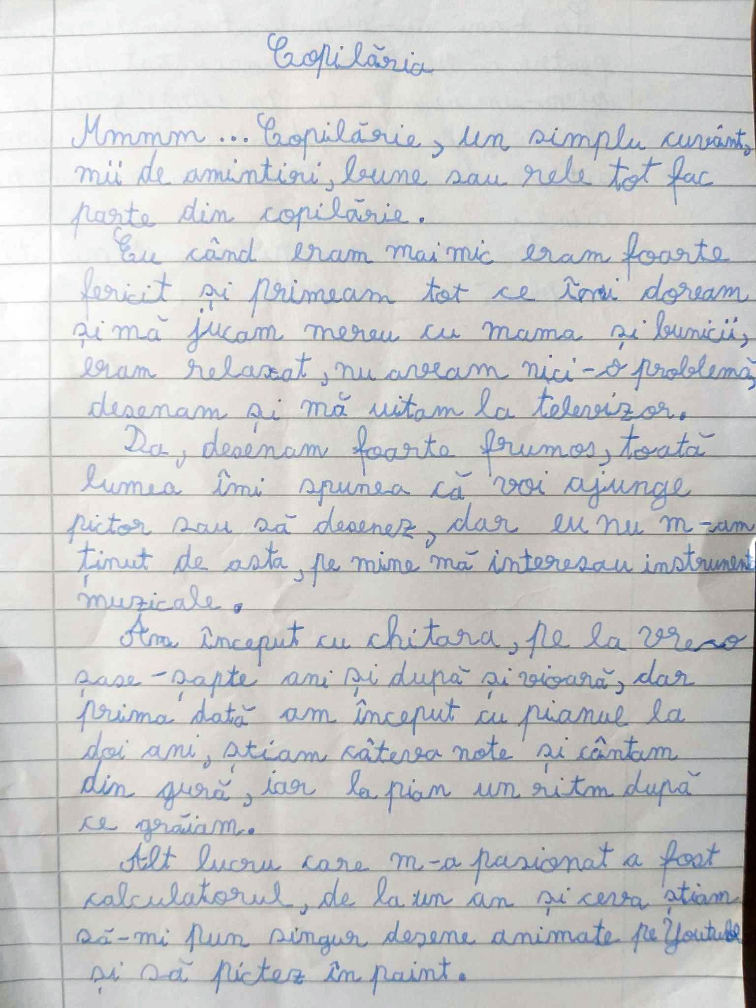 Copilăria lui Andrei