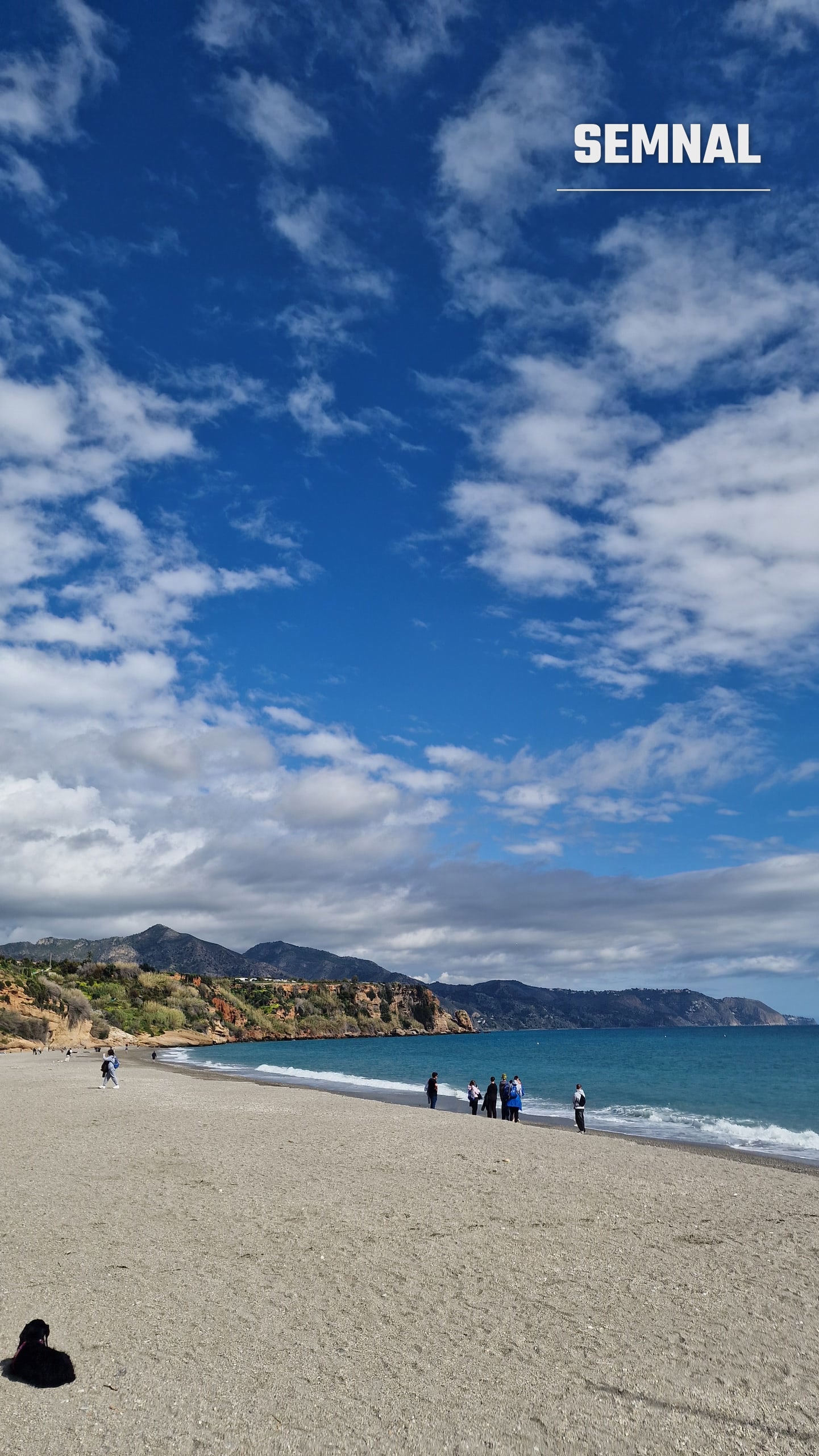 Plaja Burriana din Nerja