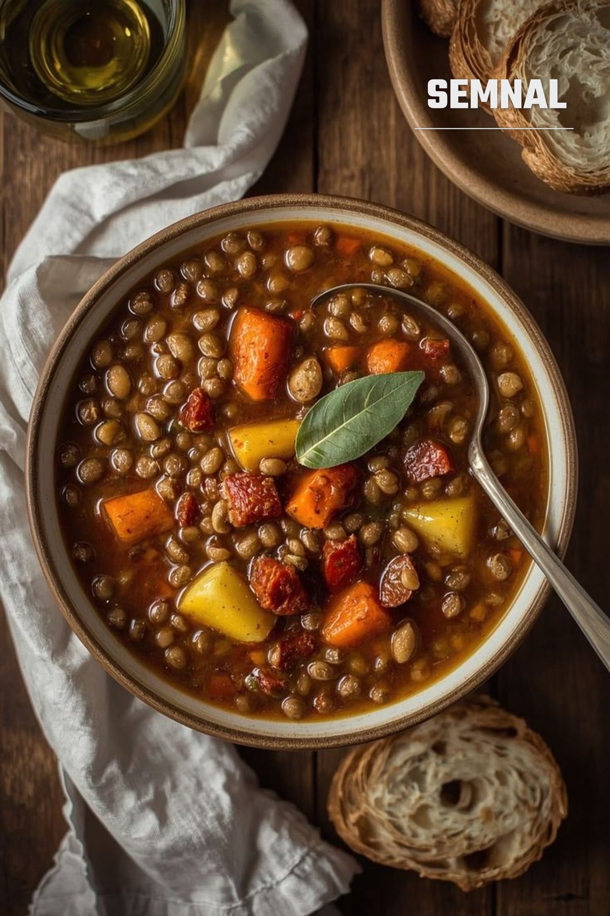 Platos de cuchara lentejas