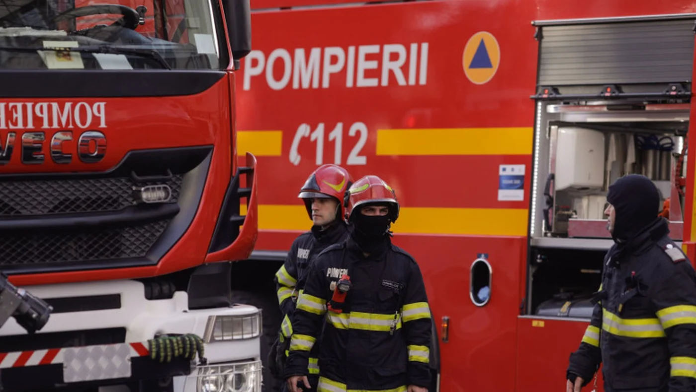 Trotineta electrică a luat foc într-un bloc din București
