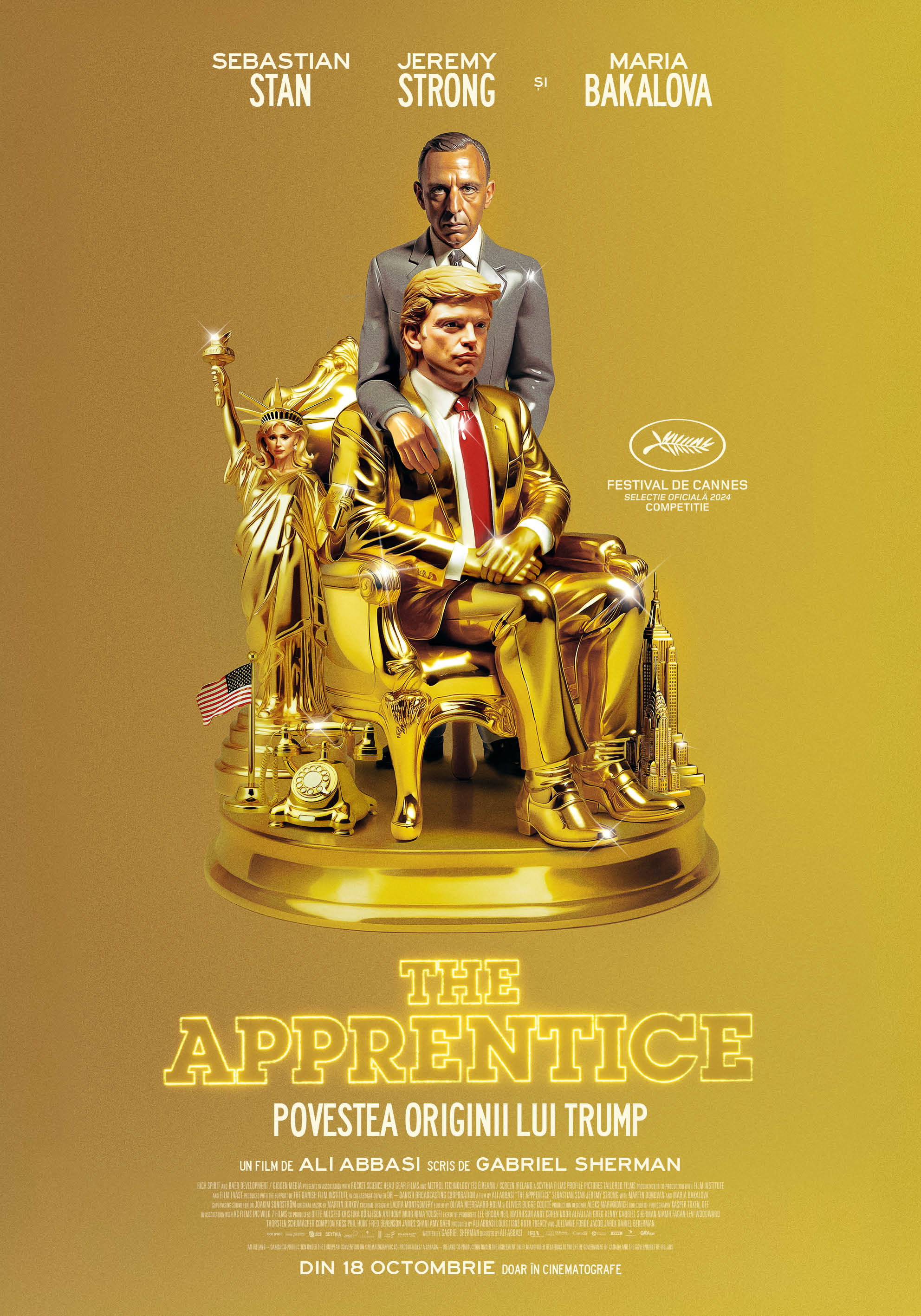 Ali Abbasi, regizorul „The Apprentice” – filmul controversat în care Sebastian Stan îl interpretează pe Donald Trump – vine în România la Les Films de Cannes à Bucarest